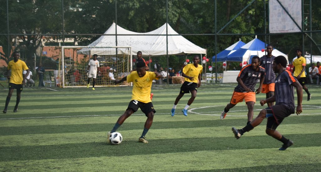 5-aside teams playing in the 5Stars Football league