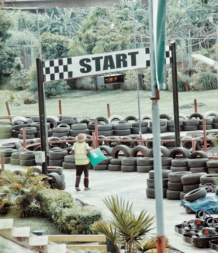 The Go-Kart racetrack (Photo credit @kuyetbamai on Instagram)