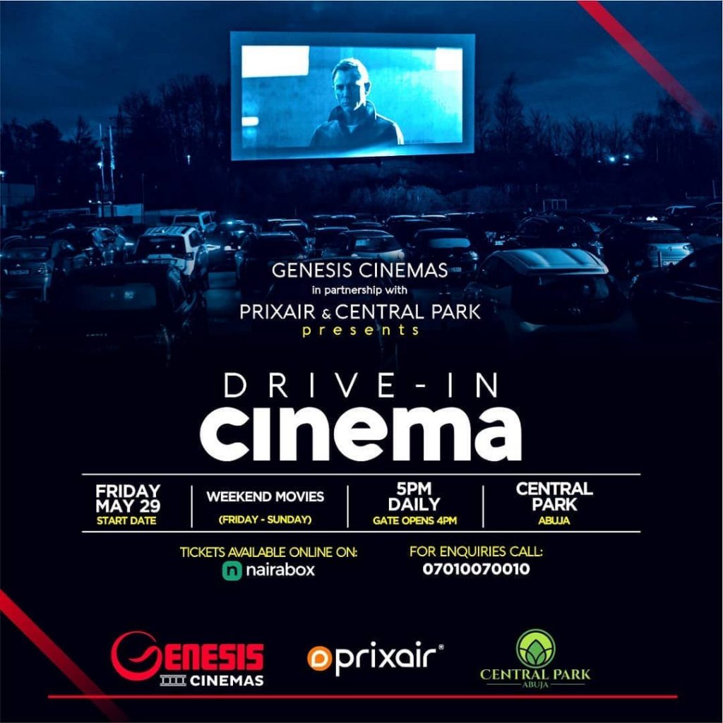 Genesis Cinemas Drive-in cinema poster