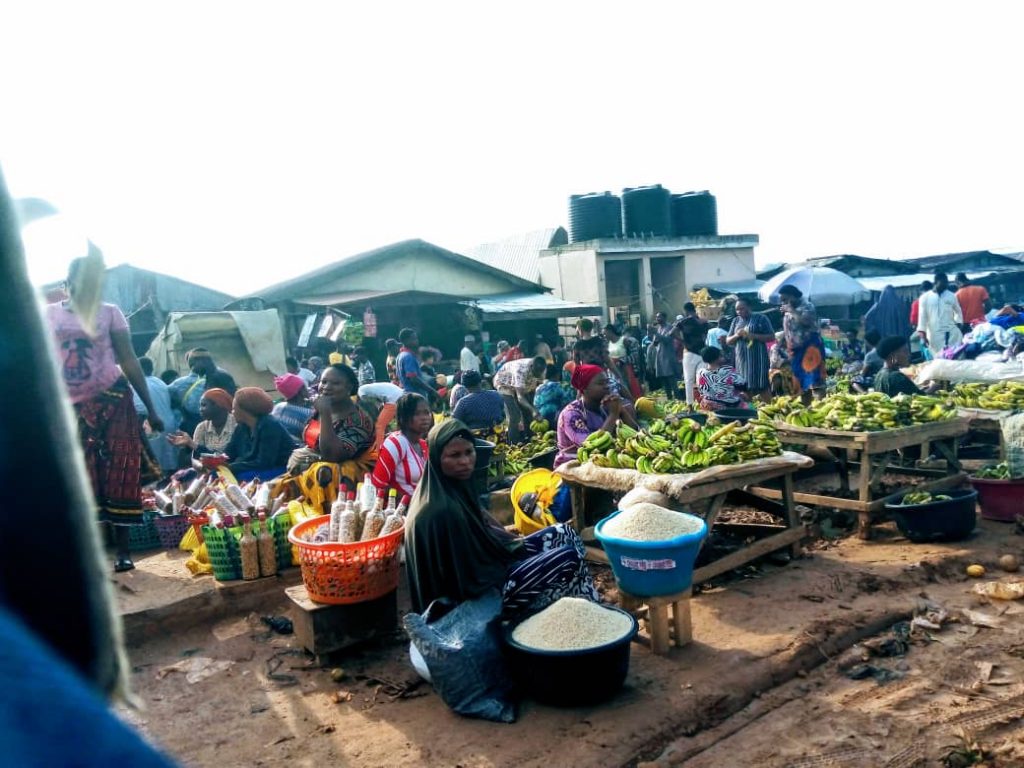 Traders at Zuba Market