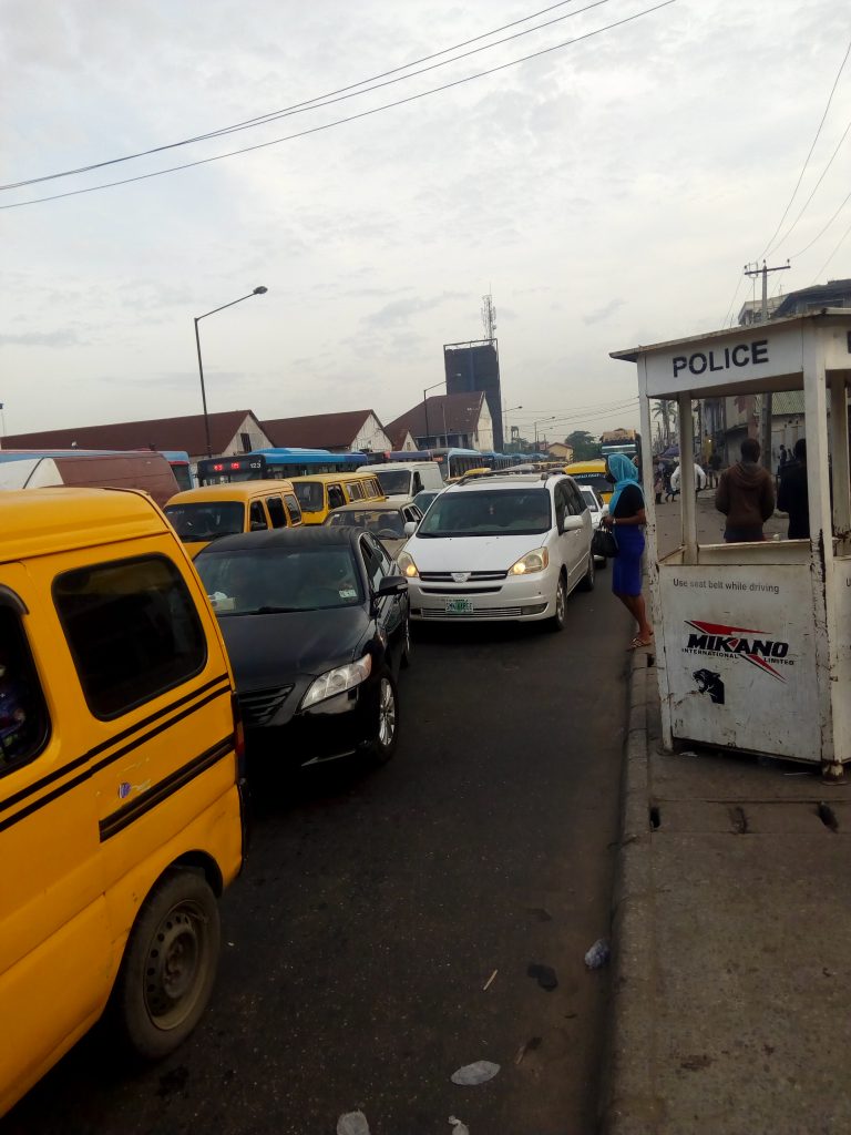 Traffic jam in Lagos