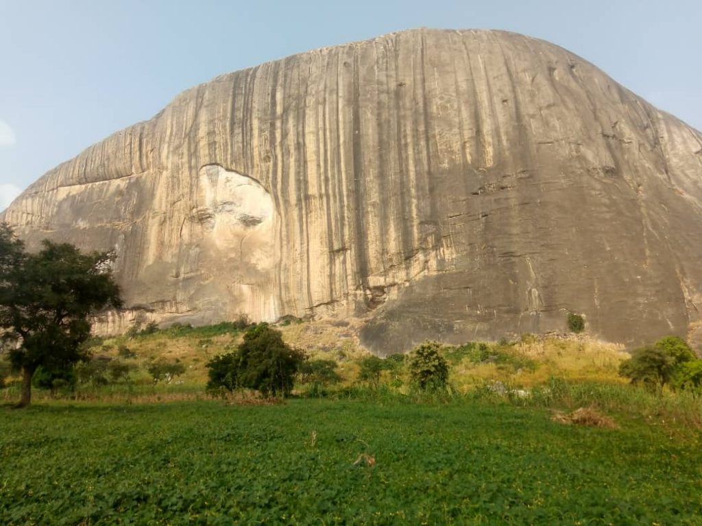 Zuma Rock human face