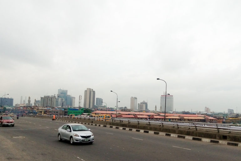 Third mainland bridge in Lagos