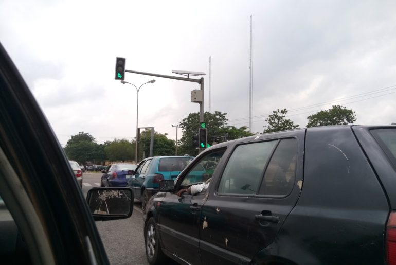 Traffic light signaling motorist to move in Abuja